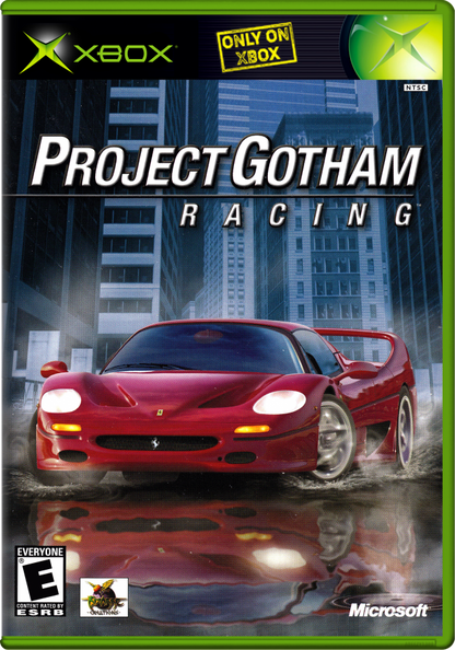 Project Gotham Racing 2 – Xbox (XBOX) Front Cover Art Video Game