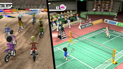Deca Sports gameplay art for Nintendo Wii (Wii) video game