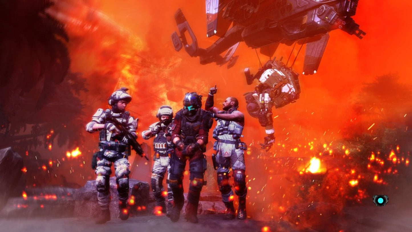 Titanfall 2 – PlayStation 4 (PS4) video game gameplay, first-person shooter.