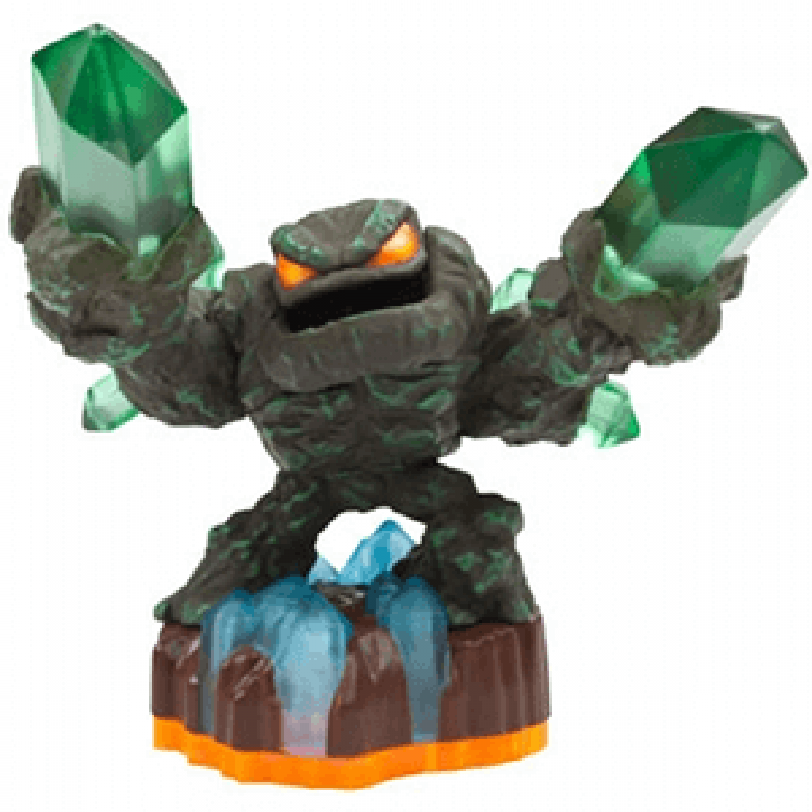 Prism Break Giants LightCore Skylanders figure for collectible gaming fans featuring Prism Break Earth element character crystal body design glowing LightCore technology orange base energy beam abilities Skylanders Giants compatibility toys to life gameplay collectible figure and classic Skylanders gaming appeal