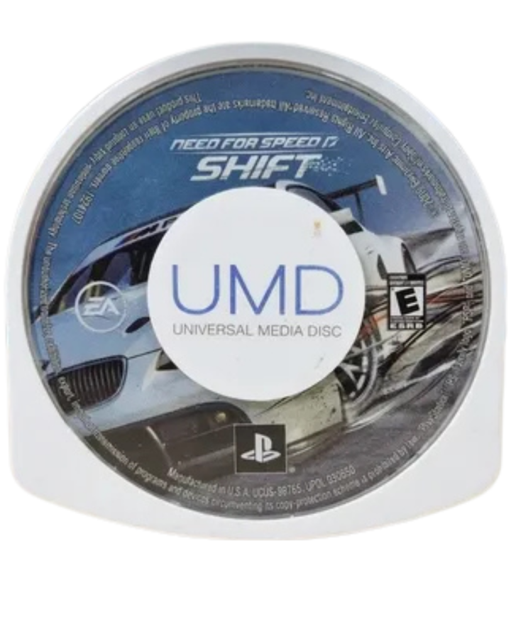 Need for Speed Shift PlayStation Portable inspired design featuring realistic racing simulation aesthetic high performance sports cars professional circuit competition intense cockpit driving authentic motorsport atmosphere fast paced handheld racing action presentation UMD