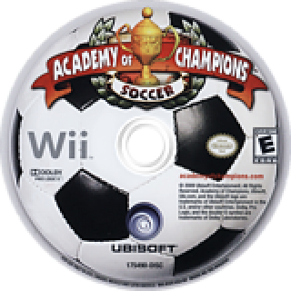 Academy of Champions Soccer disc art for Nintendo Wii (Wii) video game