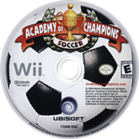 Academy of Champions Soccer disc art for Nintendo Wii (Wii) video game