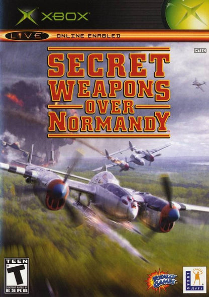 Secret Weapons Over Normandy cover art for Xbox (XBOX) video game