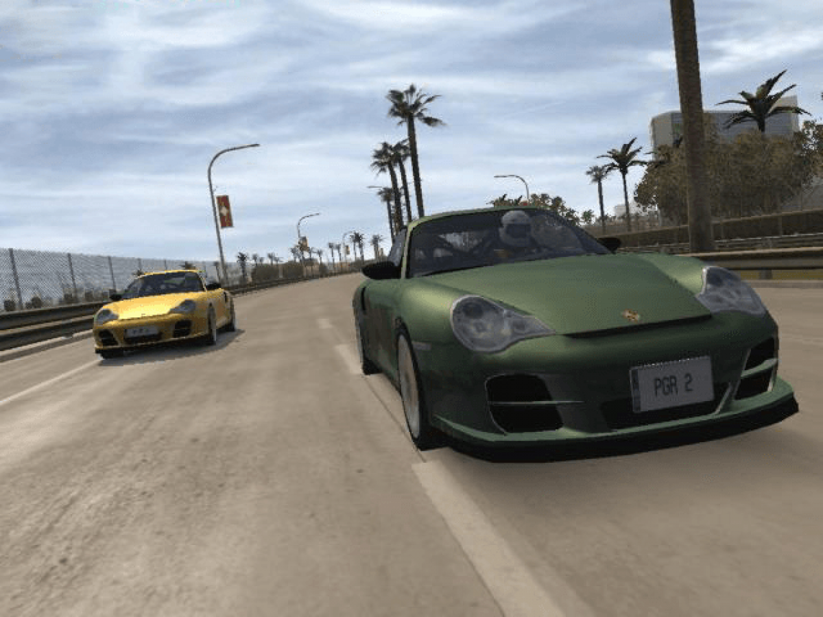 Project Gotham Racing 2 and Xbox Live Arcade Dual Pack for Xbox with racing and classic arcade title collection gameplay