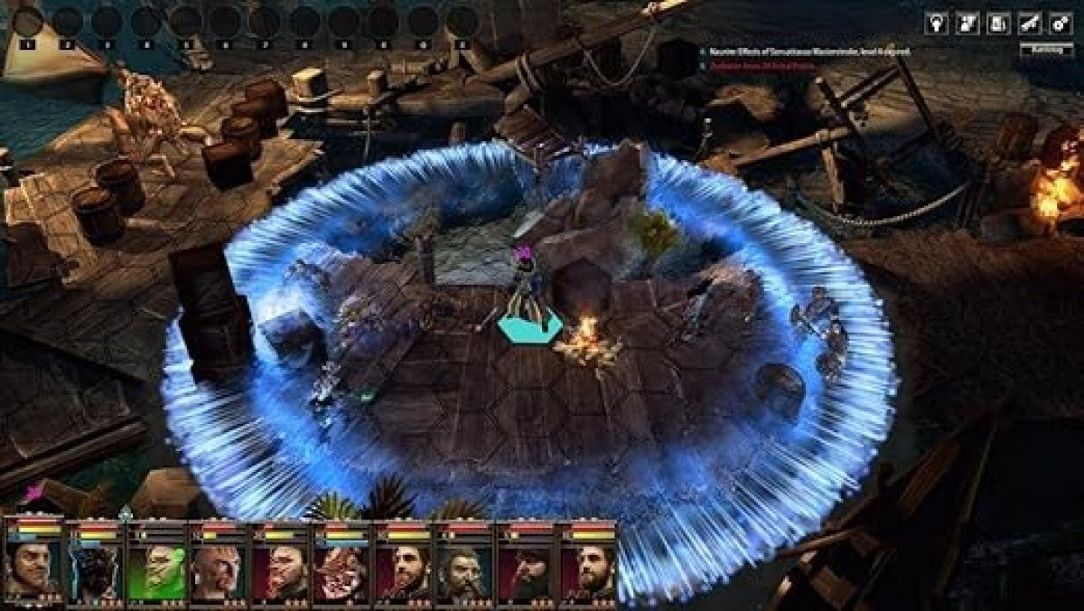 Blackguards 2 – Xbox One (XONE) gameplay for tactical turn-based strategy RPG game