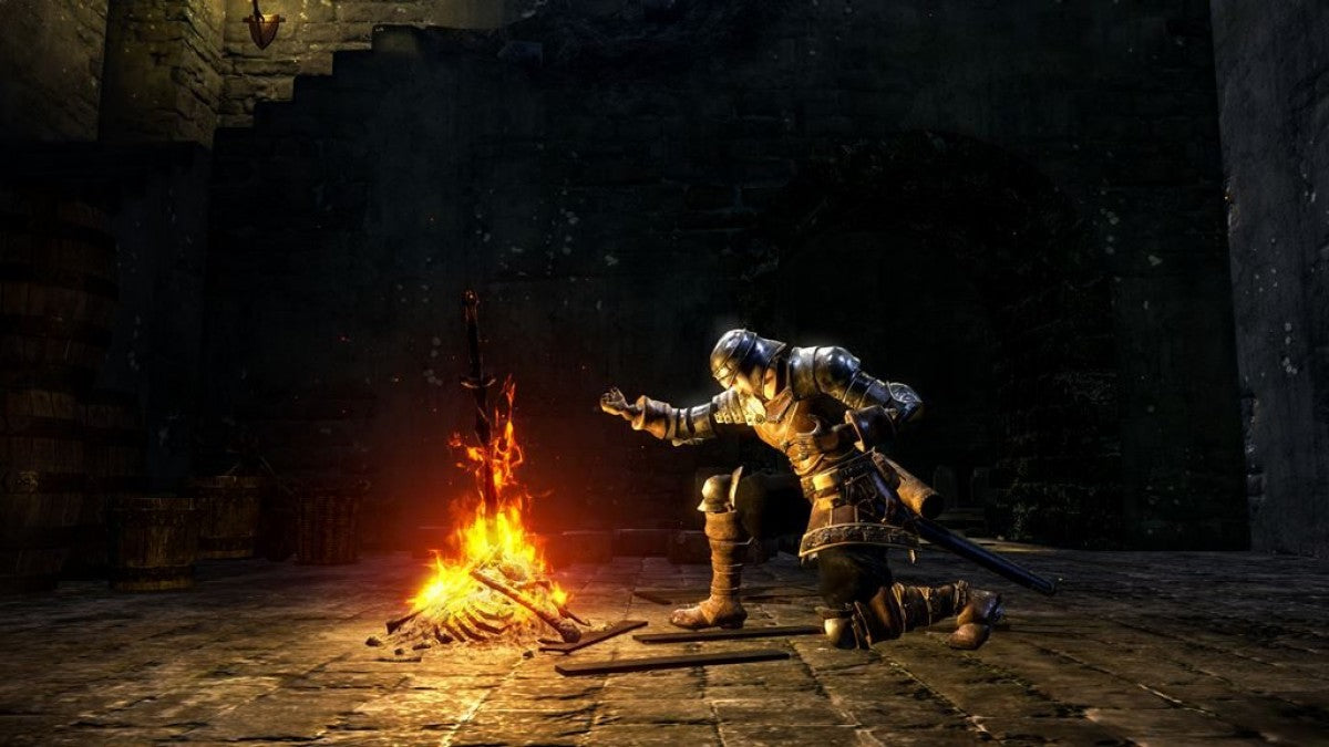 Dark Souls Trilogy Steelbook PS4 action role-playing video game gameplay