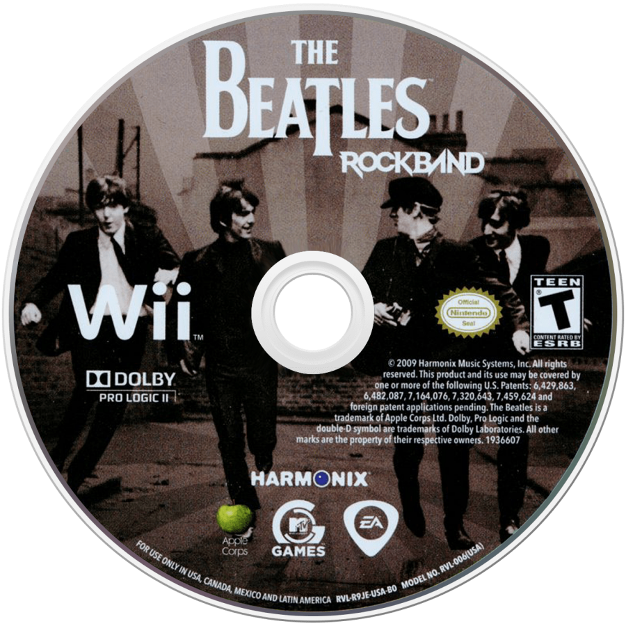 The Beatles: Rock Band – Nintendo Wii (Wii) rhythm music band performance video game disc
