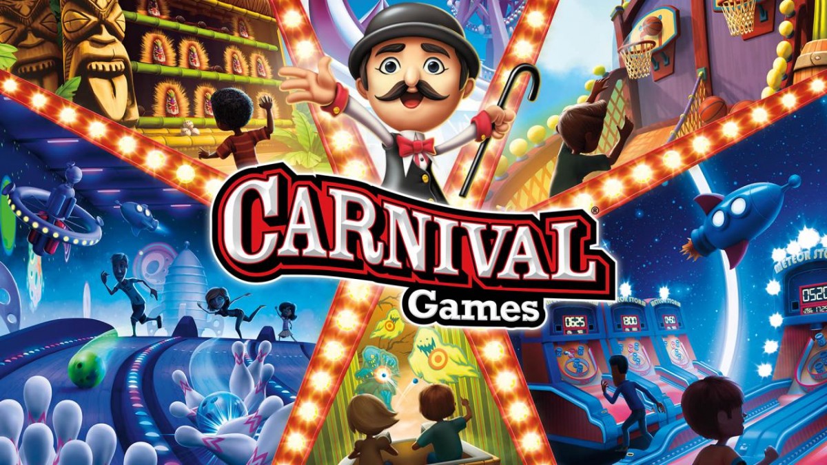 Carnival Games title page for Nintendo Switch (NS) video game