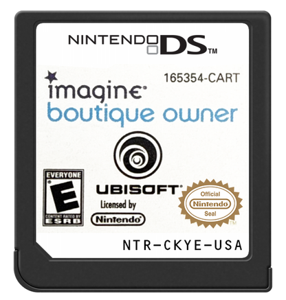 Imagine: Boutique Owner – Nintendo DS: Design and manage your own fashion boutique, create outfits, and serve stylish customers cartridge