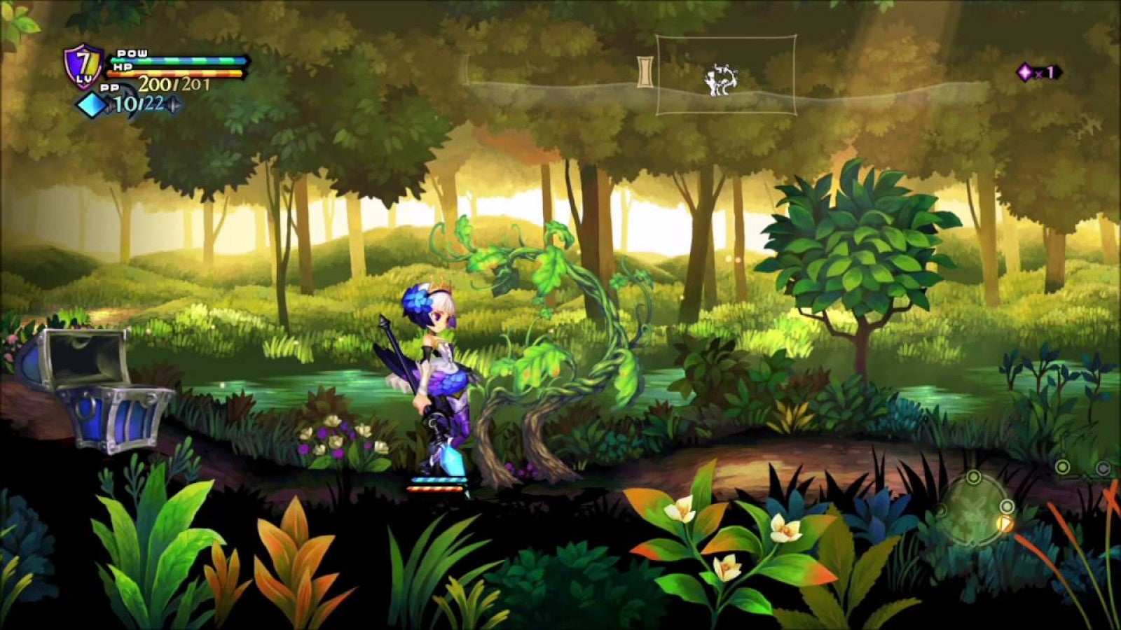 Odin Sphere Leifthrasir PlayStation 4 game featuring action RPG combat and beautifully hand-drawn 2D fantasy visuals gameplay screenshot