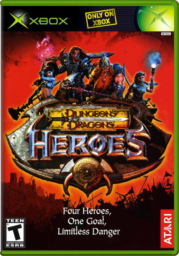 Dungeons & Dragons Heroes game cover for Xbox Original console