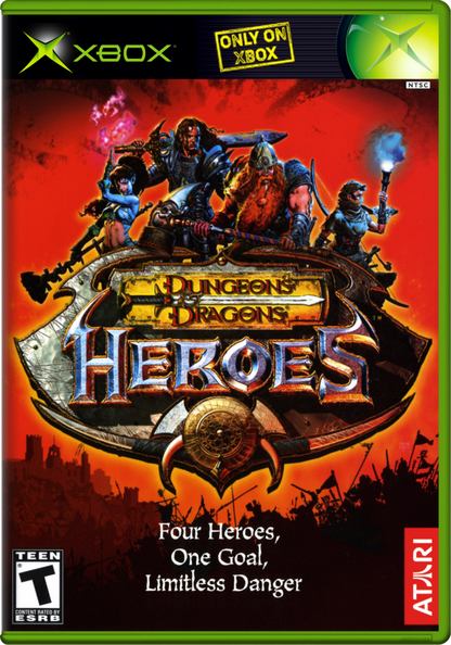 Dungeons & Dragons Heroes game cover for Xbox Original console
