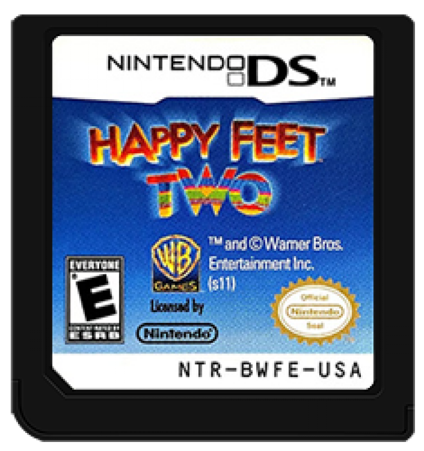 Happy Feet Two cartridge for Nintendo DS (DS) musical rhythm adventure video game