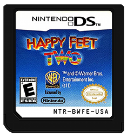 Happy Feet Two cartridge for Nintendo DS (DS) musical rhythm adventure video game