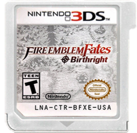 Fire Emblem Fates Birthright Nintendo 3DS 3DS for tactical role playing video game fans featuring turn based strategy battles deep character progression fantasy storytelling unit customization relationship building challenging missions cartridge art