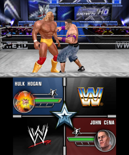WWE All Stars gameplay for Nintendo 3DS (3DS) wrestling sports video game