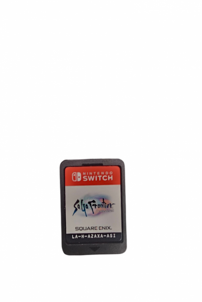 SaGa Frontier Remastered Nintendo Switch NS for role playing video game fans featuring multiple protagonists branching storylines open world exploration turn based combat character development unique abilities party customization and enhanced remastered visuals collectible gaming appeal cartridge