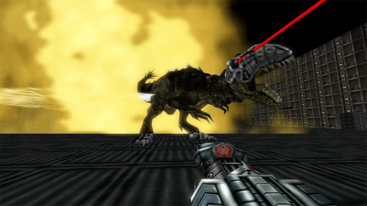 Turok – Nintendo Switch (NS) gameplay image for video game for NS