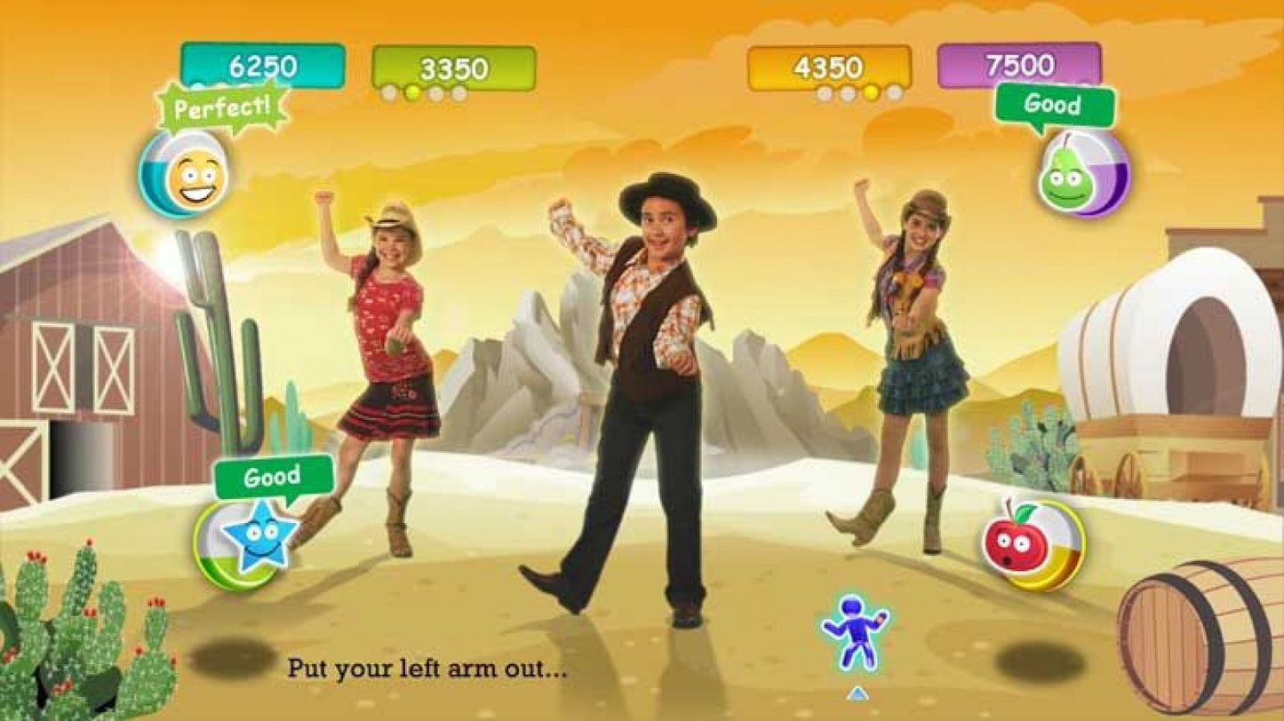 Just Dance: Kids 2 – Nintendo Wii (Wii) children’s dance rhythm music video game gameplay