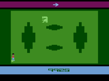 Joust for Atari 2600 with classic arcade-style flying and lance combat gameplay theme screenshot