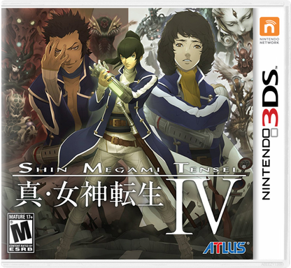 Shin Megami Tensei IV cover art for Nintendo 3DS (3DS) role-playing video game