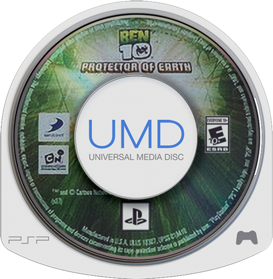 Ben 10: Protector of Earth – PlayStation Portable (PSP) disc for action-adventure video game
