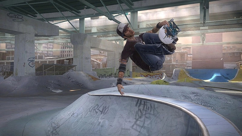 Tony Hawk’s Proving Ground gameplay for Nintendo Wii (Wii) featuring customizable skaters, motion‑controlled tricks, and career progression across diverse skate parks.