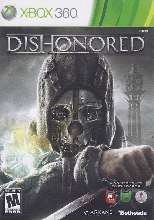 Dishonored cover art for Xbox 360 (X360) video game