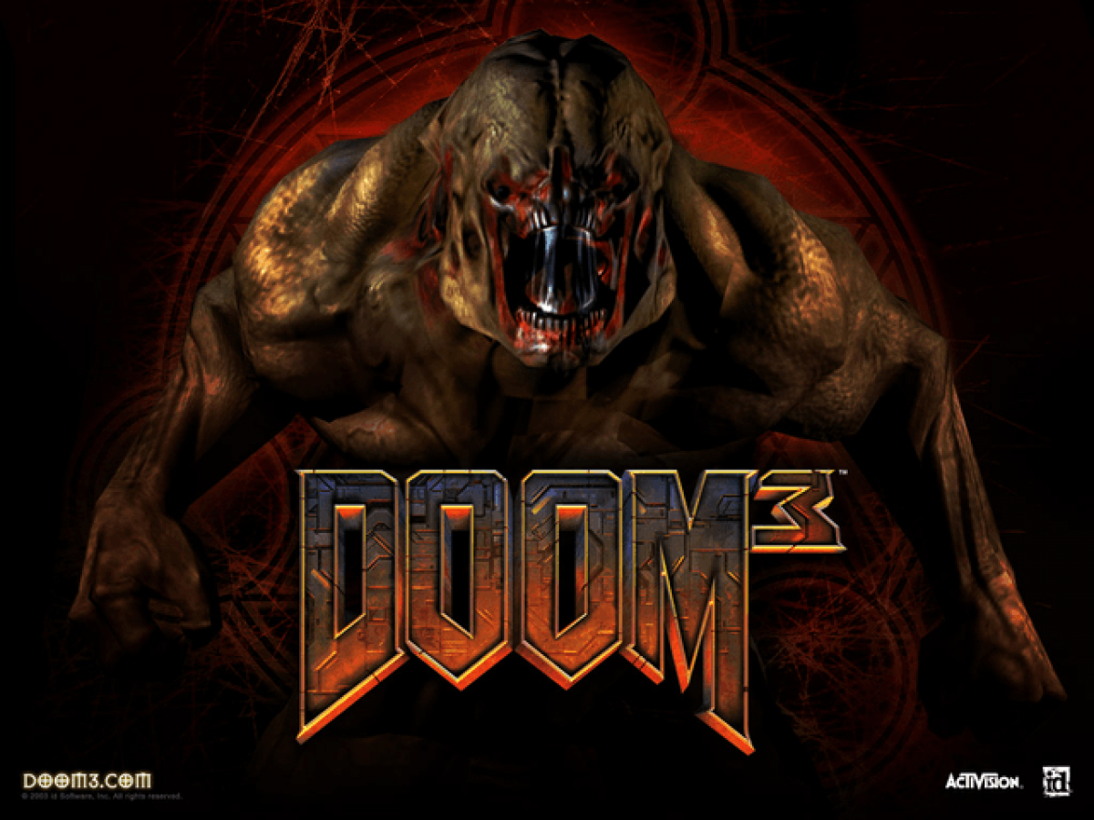 Doom 3 cover pster for Xbox (XBOX) video game