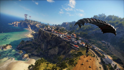 Just Cause 3 – PlayStation 4 (PS4) video game gameplay, open-world action-adventure game.