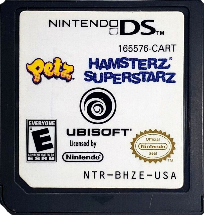 Petz: Hamsterz Superstarz – Nintendo DS: Train adorable hamsters to perform fun tricks and compete in charming pet challenges cartridge