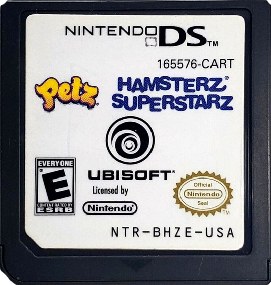 Petz: Hamsterz Superstarz – Nintendo DS: Train adorable hamsters to perform fun tricks and compete in charming pet challenges cartridge