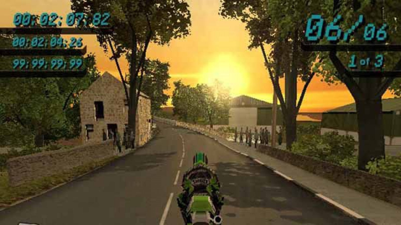 Suzuki TT Superbikes – PlayStation 2 (PS2) video game gameplay,  motorcycle racing simulation.