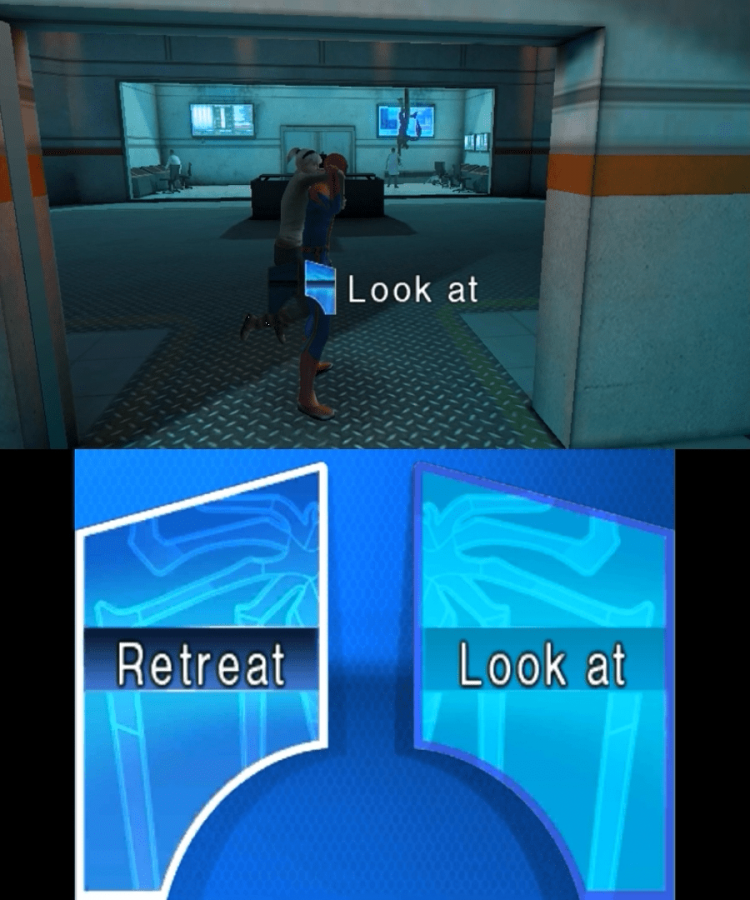 The Amazing Spider-Man gameplay for Nintendo 3DS (3DS) action adventure video game