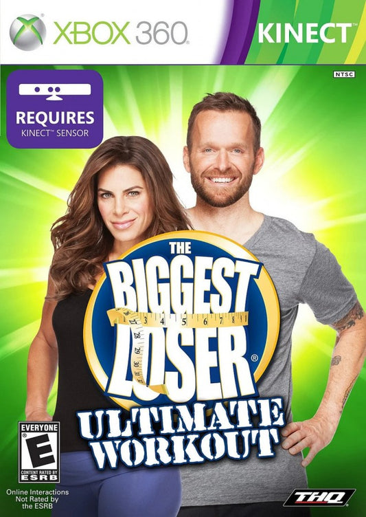Biggest Loser: Ultimate Workout for Xbox 360 with fitness training and motion-based exercise features front cover