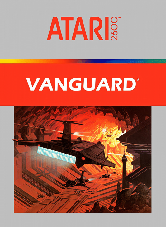 Vanguard cover art for Atari 2600 (2600) video game