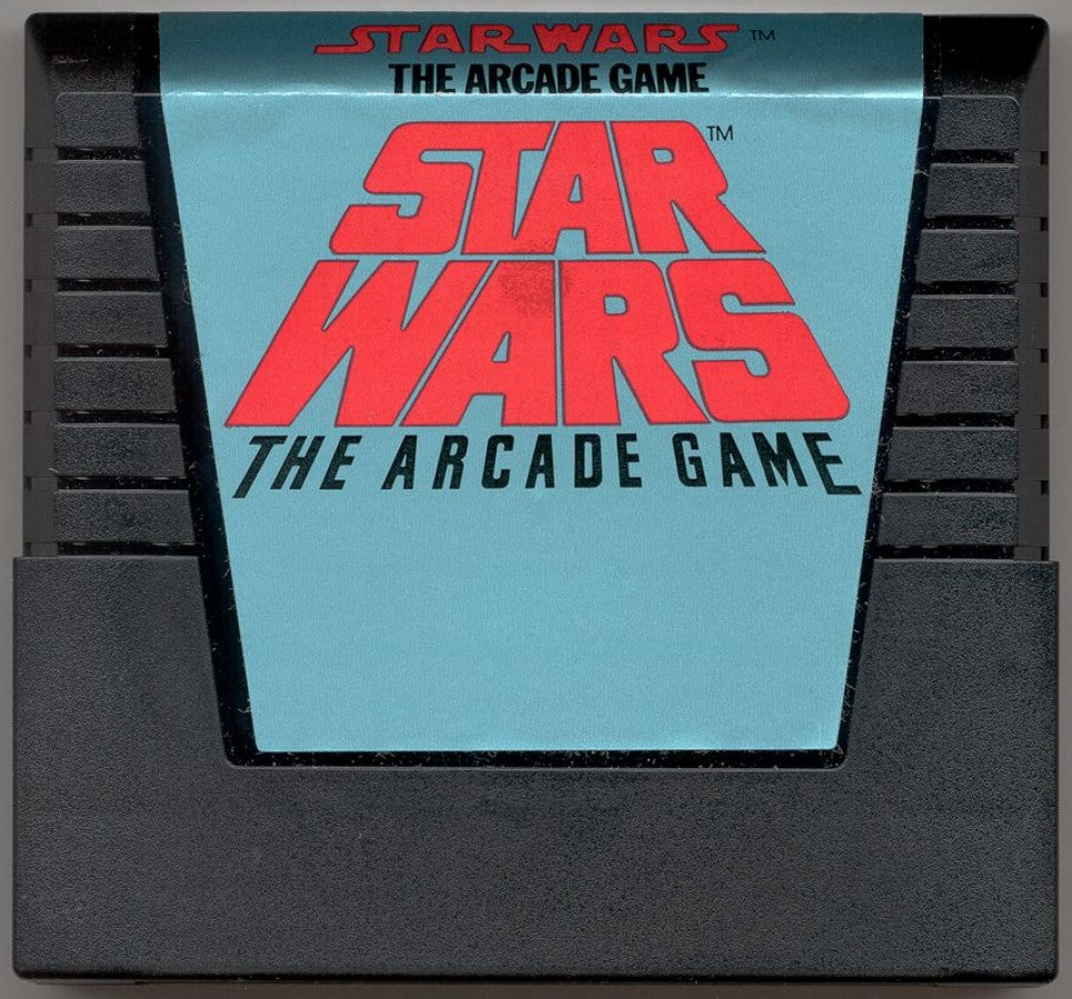 Star Wars: The Arcade Game – Atari 5200 cartridge art for video game for 5200