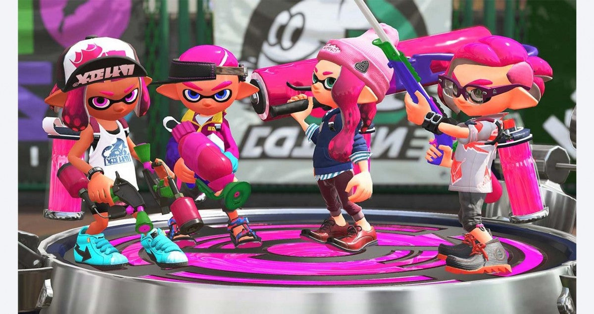 Splatoon 2 gameplay image for Nintendo Switch (NS) video game
