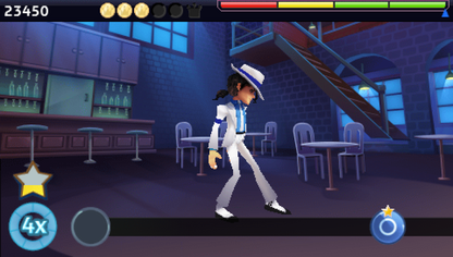 Michael Jackson The Experience PlayStation Portable PSP for retro video game enthusiasts featuring rhythm and dance gameplay iconic music performances motion inspired choreography hit songs score based challenges portable handheld entertainment and collectible gaming appeal gameplay 