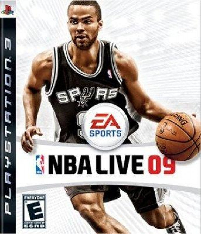NBA Live 09 cover art for PlayStation 3 (PS3) video game