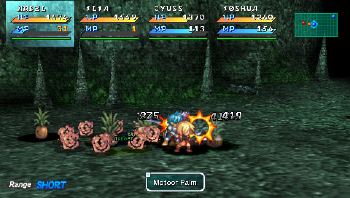 Star Ocean: First Departure gameplay for PlayStation Portable (PSP) action role-playing game