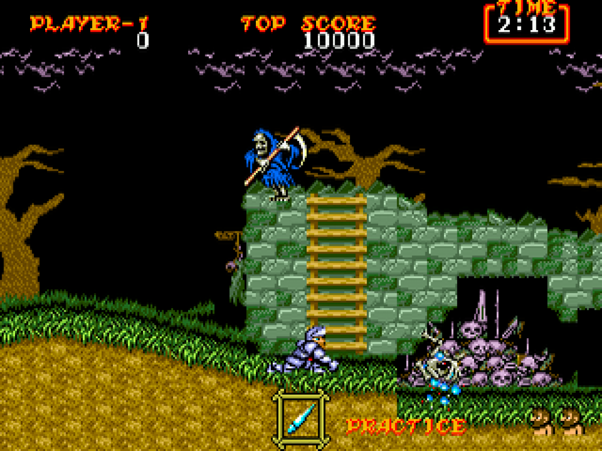 Ghouls 'N Ghosts gameplay for Sega Genesis (GEN) video game 