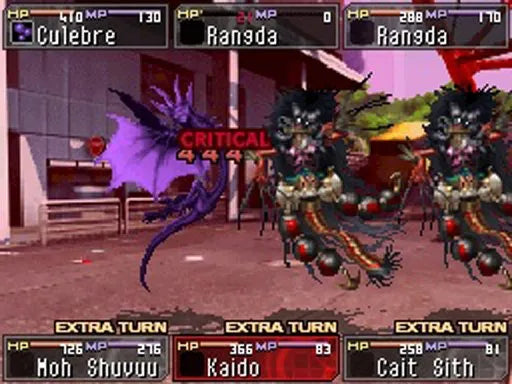 Shin Megami Tensei Devil Survivor game for the Nintendo DS featuring tactical RPG gameplay with grid based battles demon fusion systems branching story paths and apocalyptic themes set in modern Tokyo gameplay