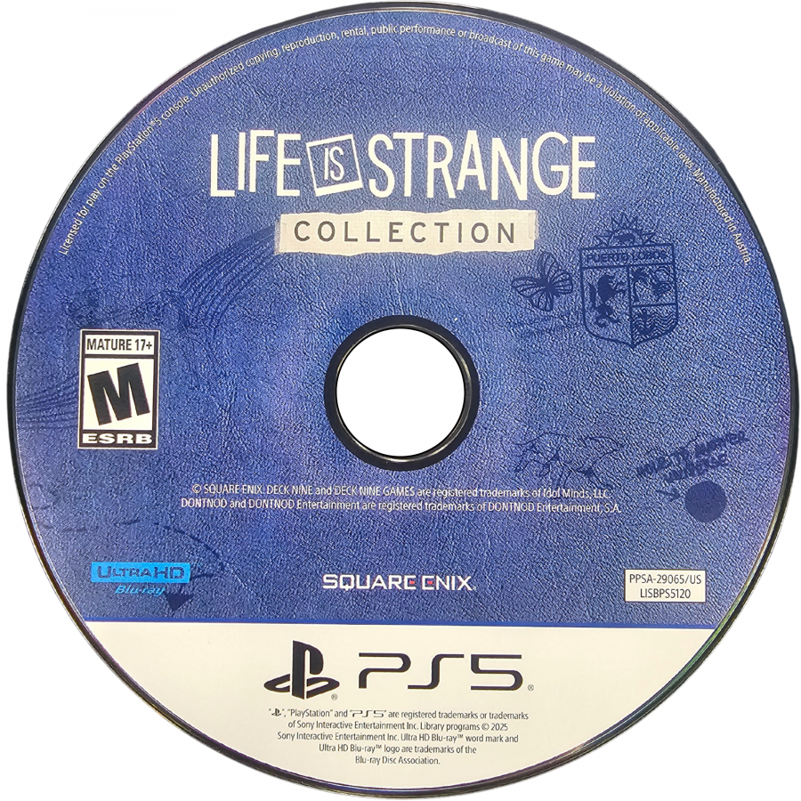 Life Is Strange Collection PlayStation 5 PS5 for narrative adventure video game fans featuring emotional storytelling memorable characters supernatural abilities choice driven gameplay branching storylines exploration puzzle solving cinematic presentation and immersive episodic adventures collectible gaming appeal game disc