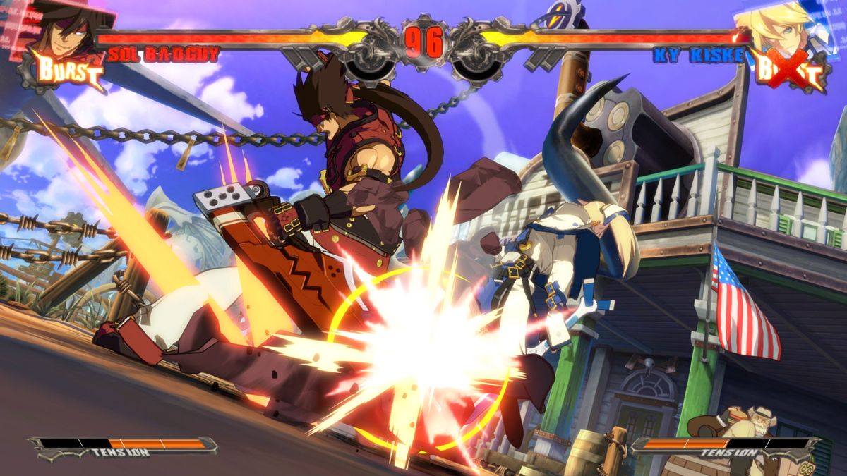 Guilty Gear Xrd: Sign – PlayStation 4 (PS4) video game gameplay, anime-style 2D fighting game