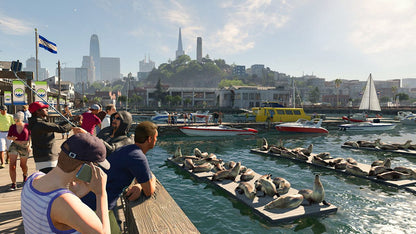 Watch Dogs 2 – PlayStation 4 (PS4) video game gameplay, open-world action-adventure.