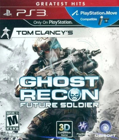 Tom Clancy's Ghost Recon: Future Soldier [Greatest Hits] cover art for PlayStation 3 (PS3) video game