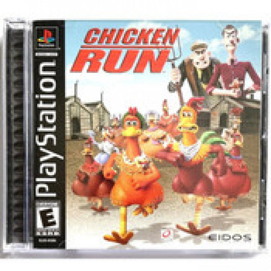 Chicken Run cover art for PlayStation 1 (PS1) video game