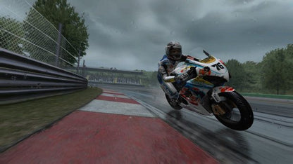 SBK: Superbike World Championship – PlayStation 2 (PS2) video game gameplay, motorcycle racing game.